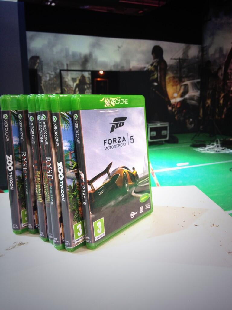 First pictures of actual retail Xbox One game boxes