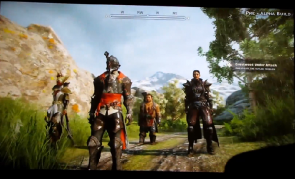 dragon age inquisition 600x363 Leak: 30 minute Dragon Age: Inquisition Gameplay Video 
